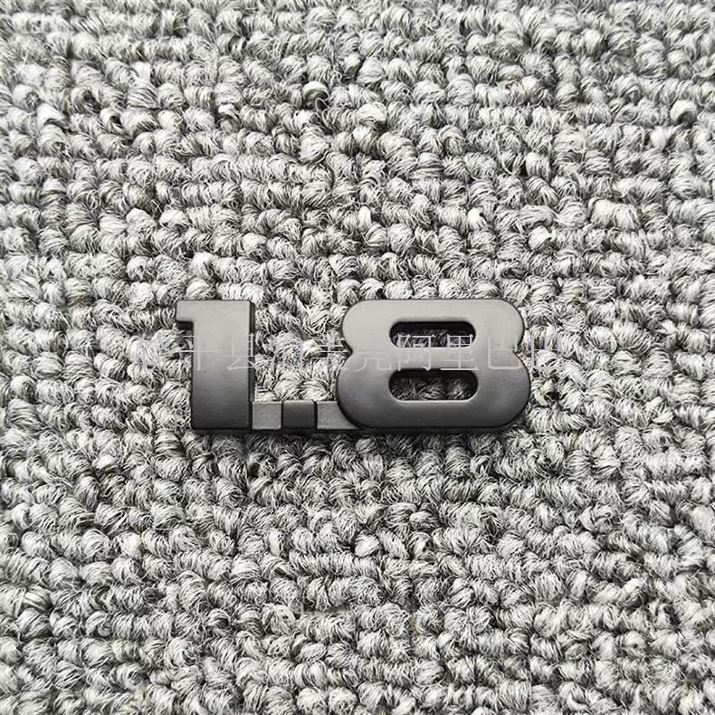 Civic 8./9. Generation Seitenkotflügel Mattschwarz '1.8 i-VTEC' Emblem