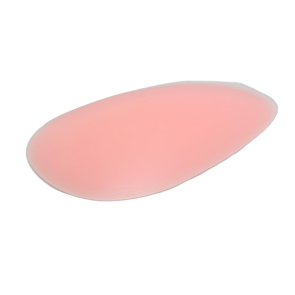 1 Par Silikon Rumpkuddar Tunna Kanter Avtagbar Vaddering Rumpinlägg för Kvinnor Rosa