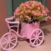 Country tyle Mini Bicycle Ornaments Miniature Garden Artificial Green Plants  Wedding Decor