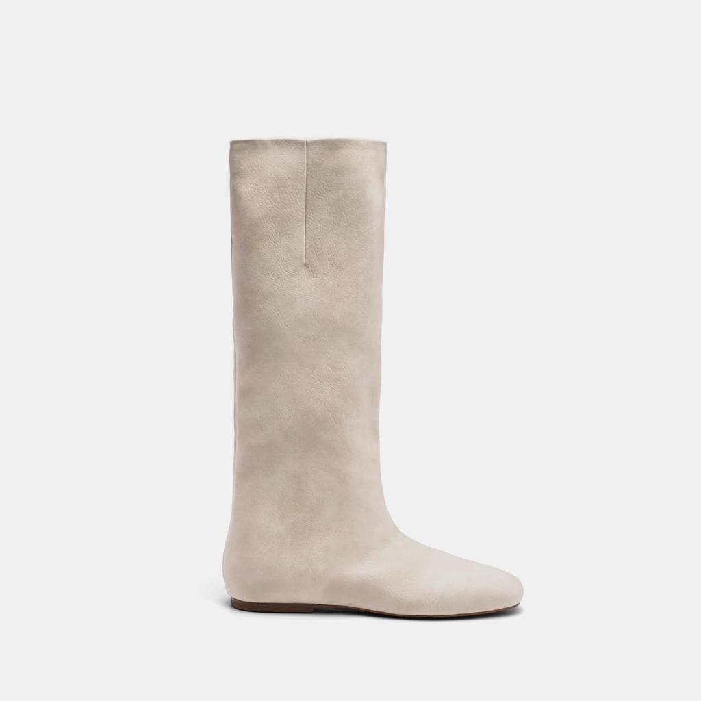 Height-Boosting Retro Tall Knight Boots for Women - 2026 Autumn Slimming Straight Leg Fashion Boots