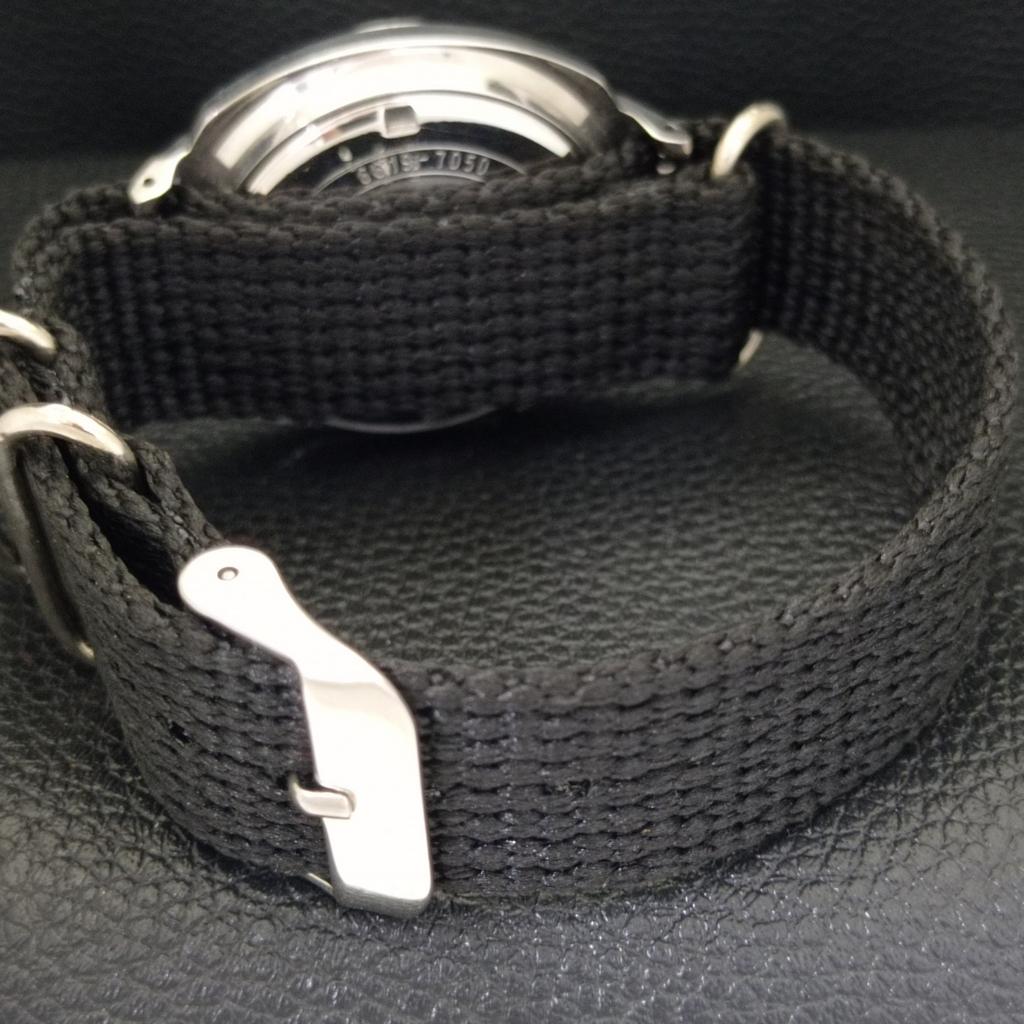 SEIKO 5 AUTOMATIC JAPAN MENS 6619A VINTAGE ARABIC WHITE DIAL WATCH a702443-5 R124-a702443