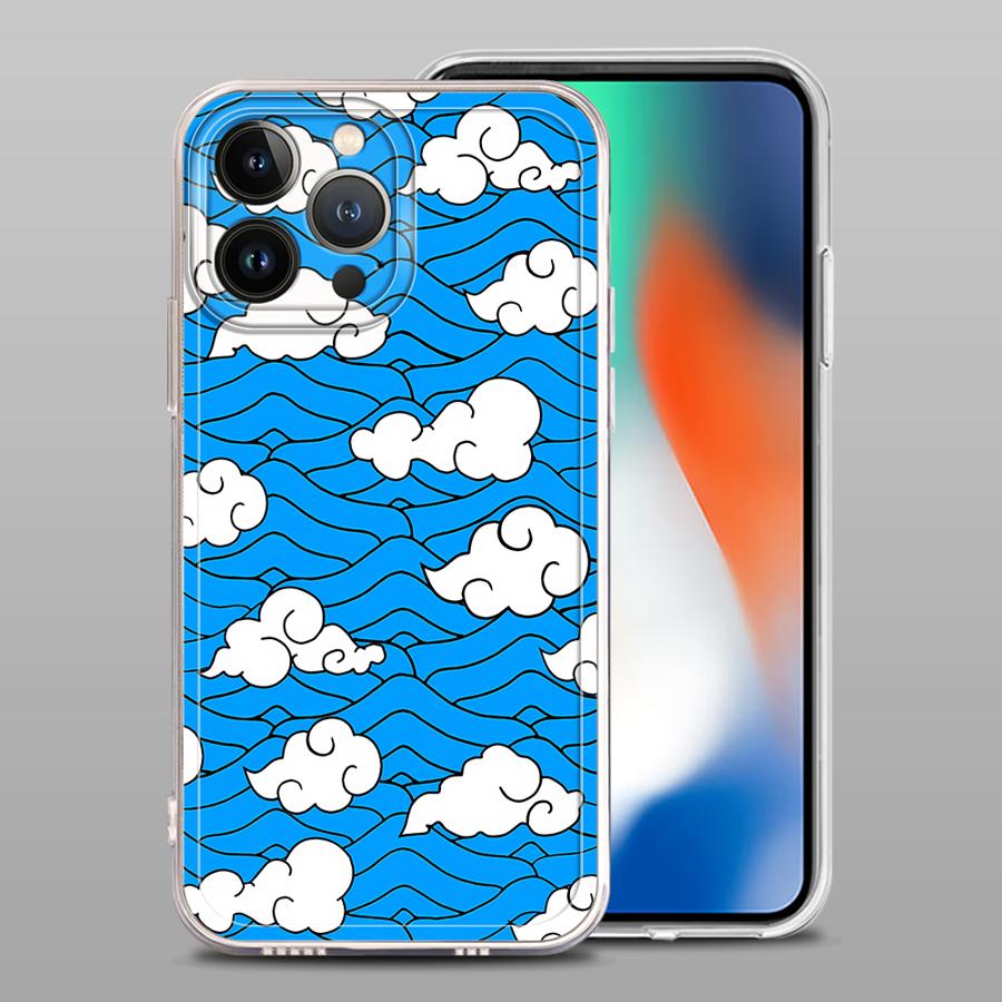 

Soft Phone Cover Case for iPhone 17 Pro Max 13 Pro Air 12 Mini 14 Plus 7 8 XS Max XR 11 15 16 D-Demon S-Slayer iPhone17