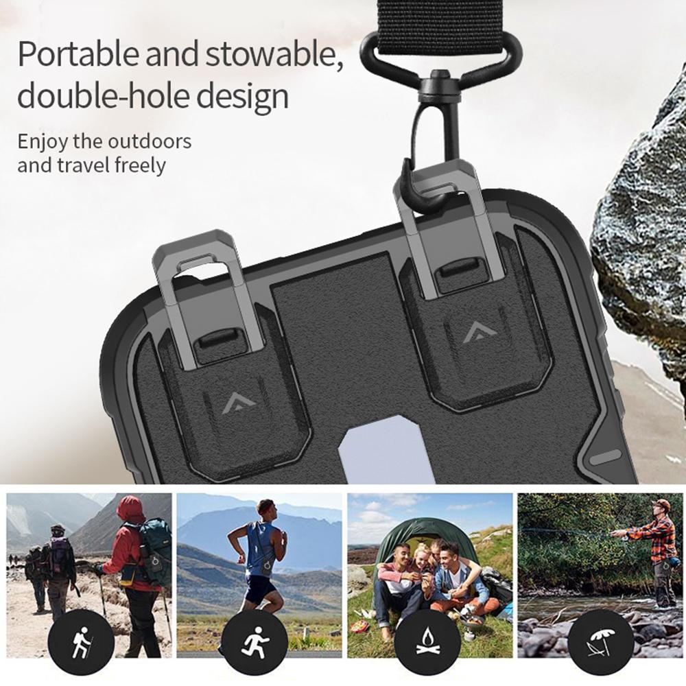 For iPhone 17 Pro Max Case Compatible with MagSafe PC+TPU Kickstand Phone Cover with Lanyard