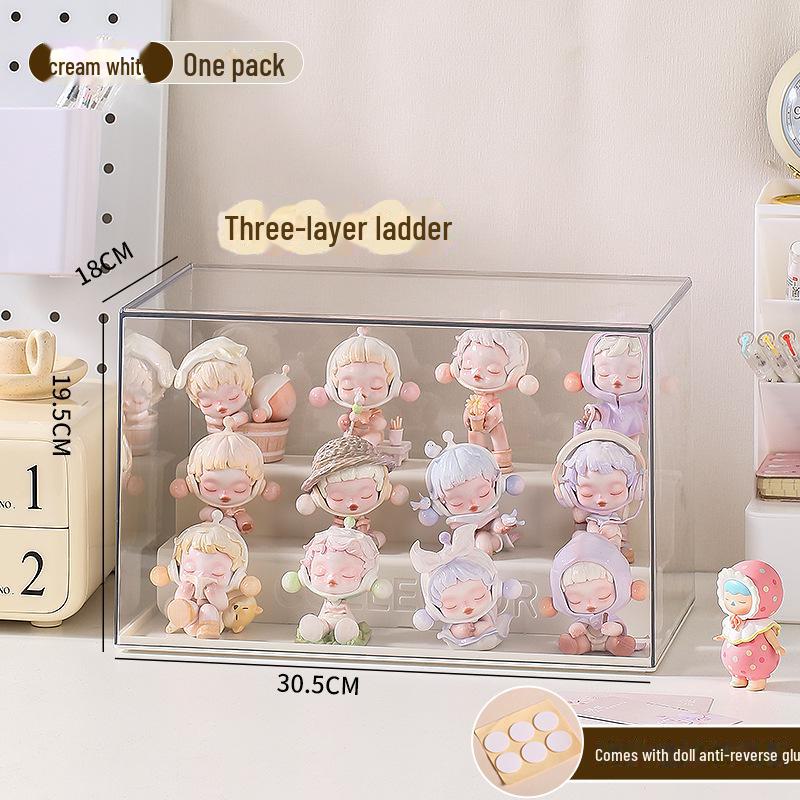 Прозрачный акриловый пылезащитный дисплейный ящик для моделей Lego Blind Box