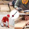 Aluminum Alloy Marking Gauge Metric Inch Woodworking Scriber Blade Type Wood Dowel Layout Marking Tool