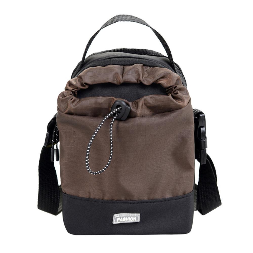 Nylon Phone Bag Lightweight Women Crossbody Bag Leisure Drawstring Shoulder Bag  Daily