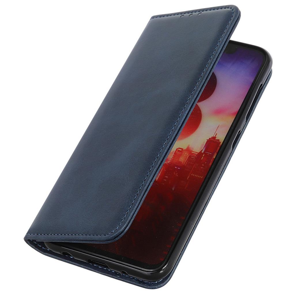 For Sony Xperia 10 VI Protective Case Split Leather Magnetic Closing Wallet Phone Shell