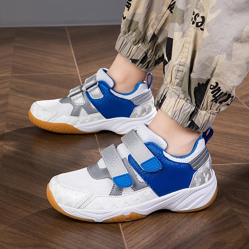 New children's badminton shoes, summer breathable mesh primary and secondary school students non-slip wear-resistant table tennis shoes volleyball