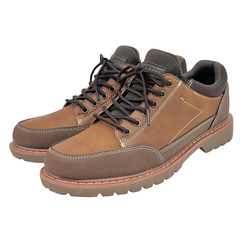 [Liberto Edwin] L60552 men's casual shoes waterproof anti-slip (camel, 25.0 cm)