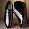Men's Business Pointed Toe Formal Shoes Dress Shoes Fashion Wedding Office Shoes Suit Leather Shoes Big Size Chaussures Pour Hommes