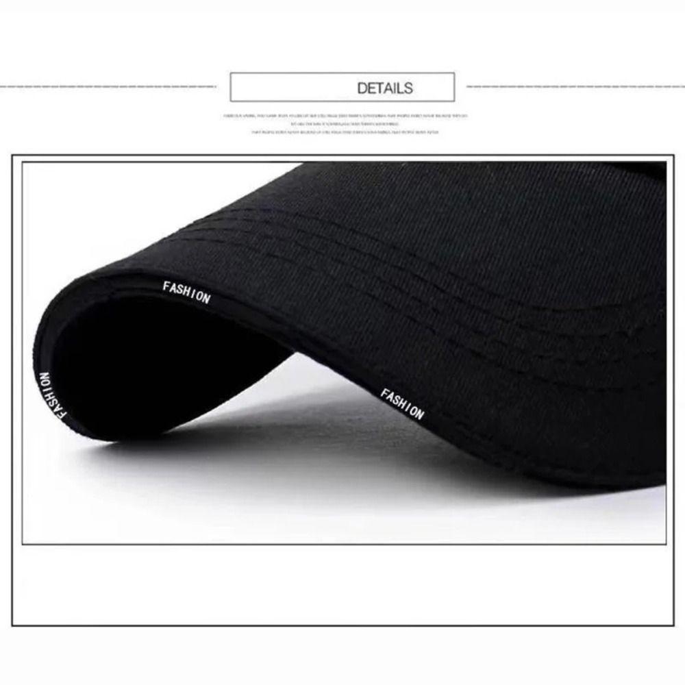 New Adjustable Baseball Hat Unisex Black White Sun Hat Hip Hop Hat Spring Summer Letter Baseball Cap Couple Hat