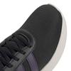 Adidas Light Racer Unisex Core One Size cm 4.0 Sneakers, Adult, NLD67, Black/Aurora Plum/Grey (JR8543), 26.0