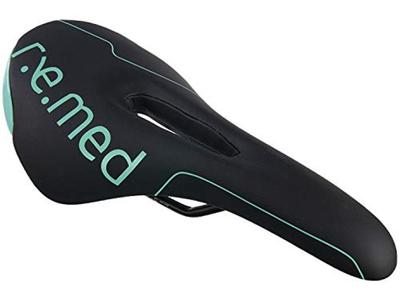 Selle de vélo 2 280mm x 145mm [Sera Royal] R.e.med Noir/Céleste