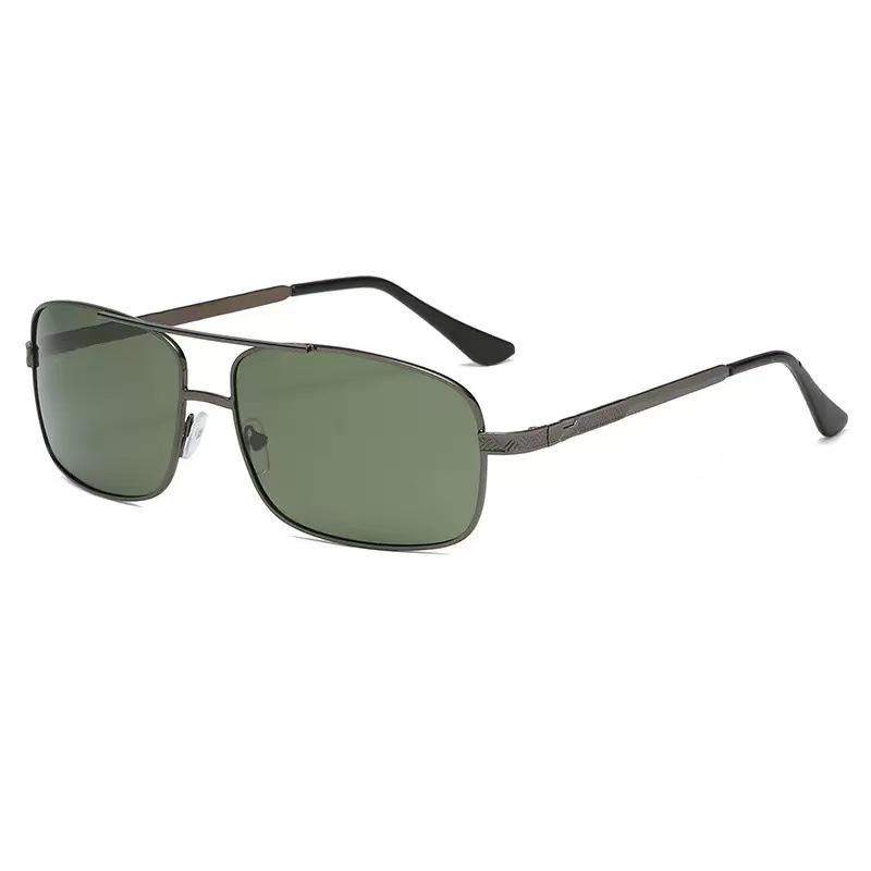 Premium Men's Foldable Color-Changing Polarized Sunglasses with UV Protection for Driving and Fishing