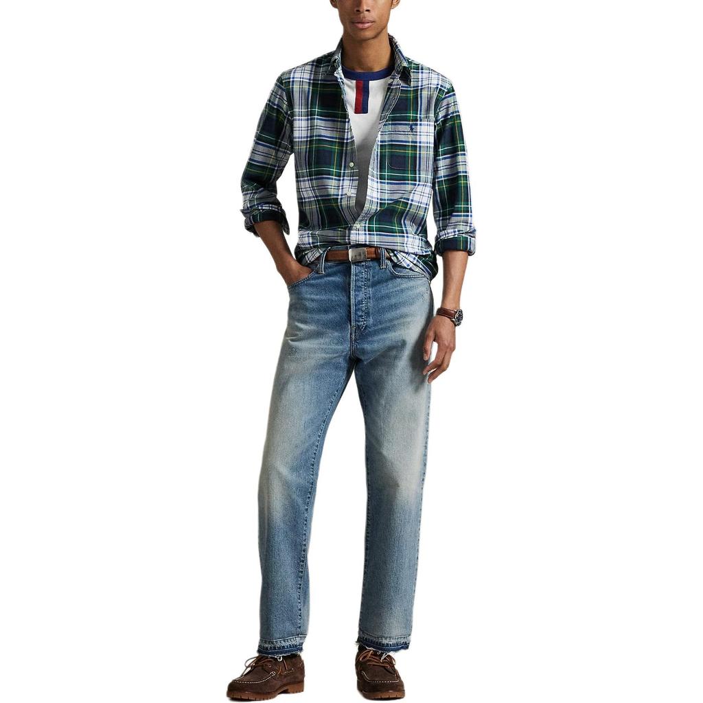 Polo Ralph Lauren Kids Plaid Oxford Shirt 710966427-009