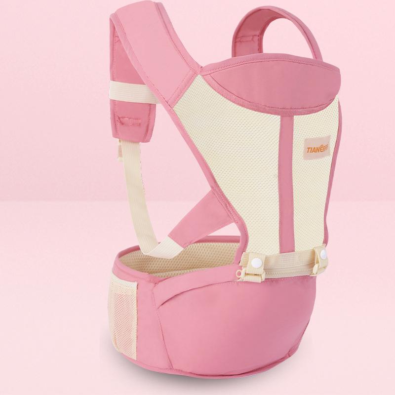 Breathable Summer Baby Carrier Waist Stool Mesh Sling for Infants and Toddlers
