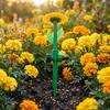 Sunflower Lawn Sprinkler Garden Hose Sprinkler with Spike Base Adjustable Sprinkler Nozzle for Large Area Coverage Irrigation Patio Yard Watering