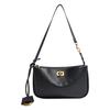 Autumn and Winter Head Layer European and American Armpit Bag Women's Lock Square Bag High End Light Luxury Handbag Single Shoulder Crossbody Bag
