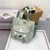 New student trend cartoon large capacity women's shoulder messenger bag versatile commuter tote bag tote bag