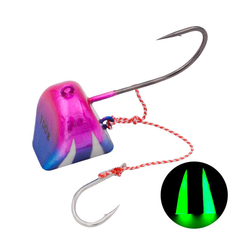 Funadaiko Tenya 40g 60g 80g 100g 120g 150g Madai Sliding Mold Jig Head Bait Glow Snapper Sea Fishing Inchiku Jig Lure