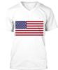Us Flag T-Shirt Made In the USA Size S To 5XL