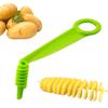 1Pcs Slicer Vegetable Fruit Slicer Manual Spiral Screw Slicer Potato Carrot Cucumber Cutting Device Fries Cut Kitchen Gadgets