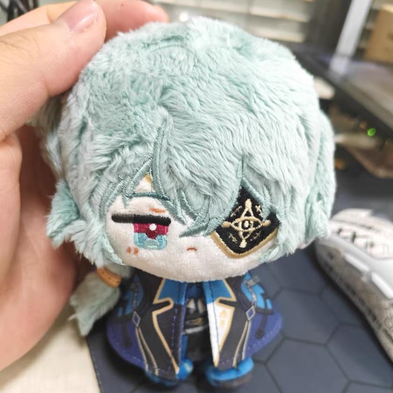 10cm Honkai Star Rail Plush Phainon Mydei Anaxa Hyacine Cute Castorice Dolls Trendy Stuffed Toys Keychain Christmas Gifts Cuddly Fluffy Huggable