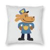 Dogman Cartoon Kids  Dog Man Pillowcase Printed Polyester Cushion Cover Decorative  Pillow Case Cover Home Square