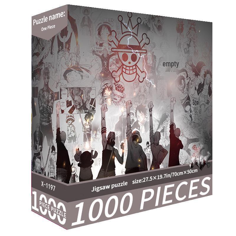 1000-Piece Cute Challenging Educational Jigsaw Puzzle for Adults - Stress Relief Birthday Gift for Her