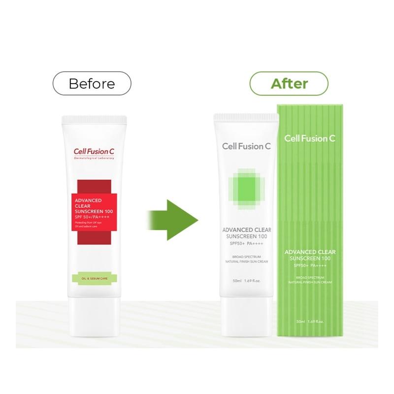 Cell fusion C Advanced Солнцезащитный крем Clear Sunscreen 100 50 мл 50ml