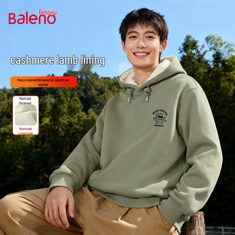 Baleno Men s Fleece-Lined Winter Hoodie 3XL
