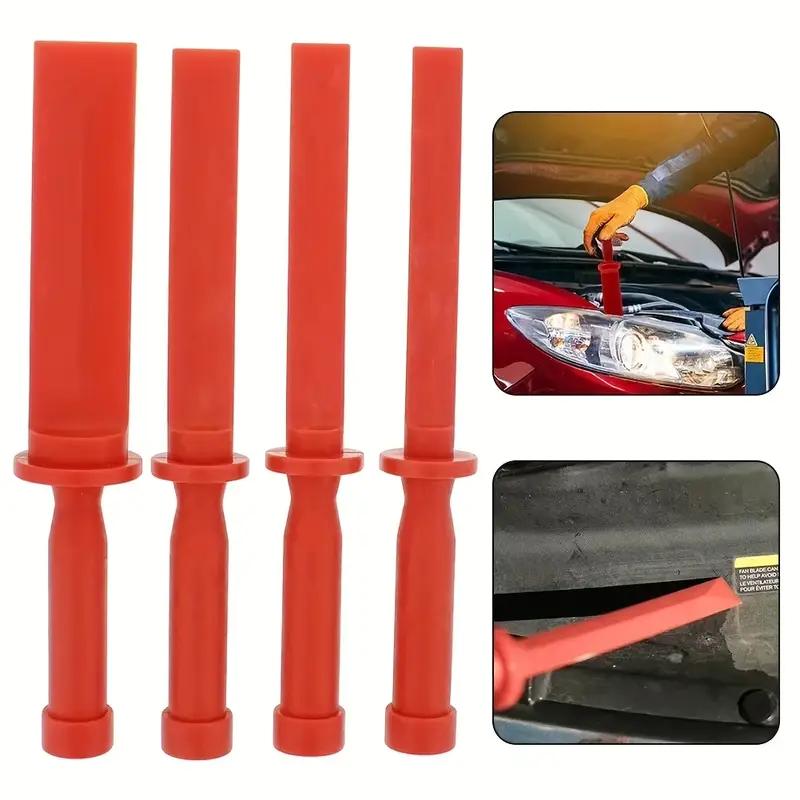 

4 PCS Car Wheel Balancer Adhesive Stick On Tape Weight Scraper Removal Tire Tool Car Wheel Hub Balance Block Scraper