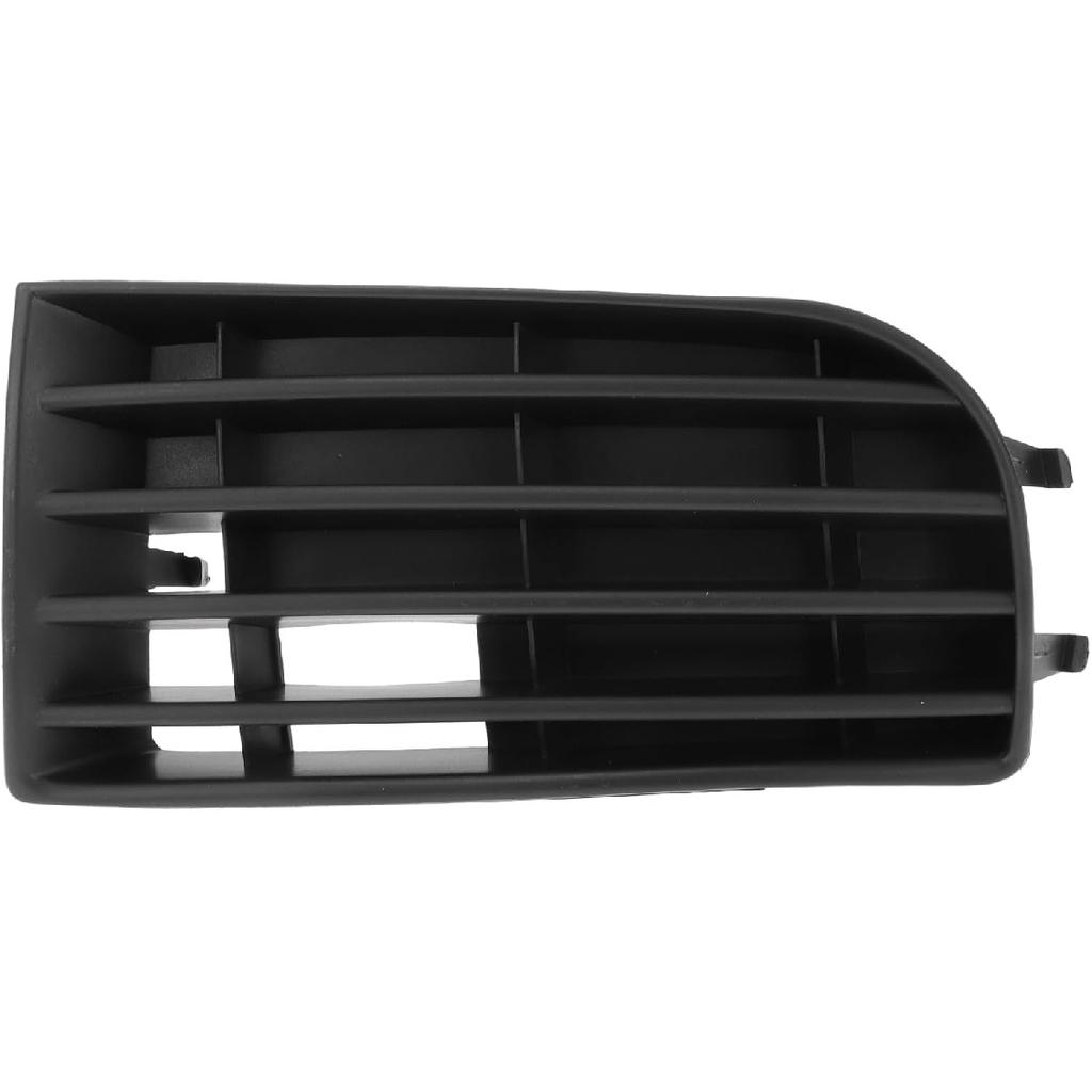 No.1K0853665 Fog Light Grill for Volkswagen Golf 2005-2009 Front Left Front Lower Bumper Fog Light Cover Inserts ABS 1 Pc Black