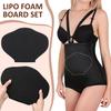 TrelaCo 6 Pcs Lipo Foam Board Set BBL Lumbar Molder AB Board Compression Abdominal Board Back Tummy Tuck Board Lumbar Supports (Black,White)