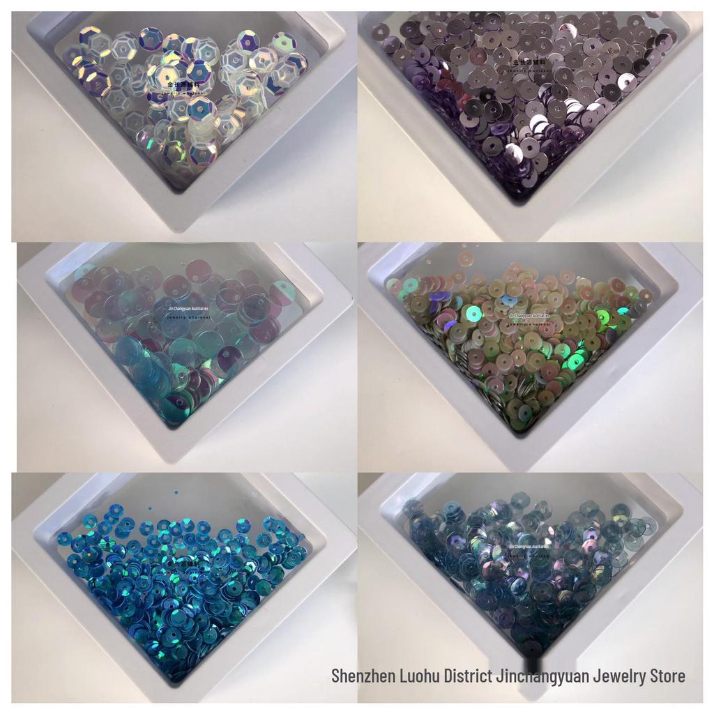 Handmade Light Purple Sequin Miyuki Beads Evening Dress Accessories in Stock