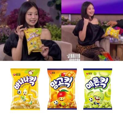 Snack Inflado Coreano – Banana Kick, Melon Kick, Mango (23 opciones)