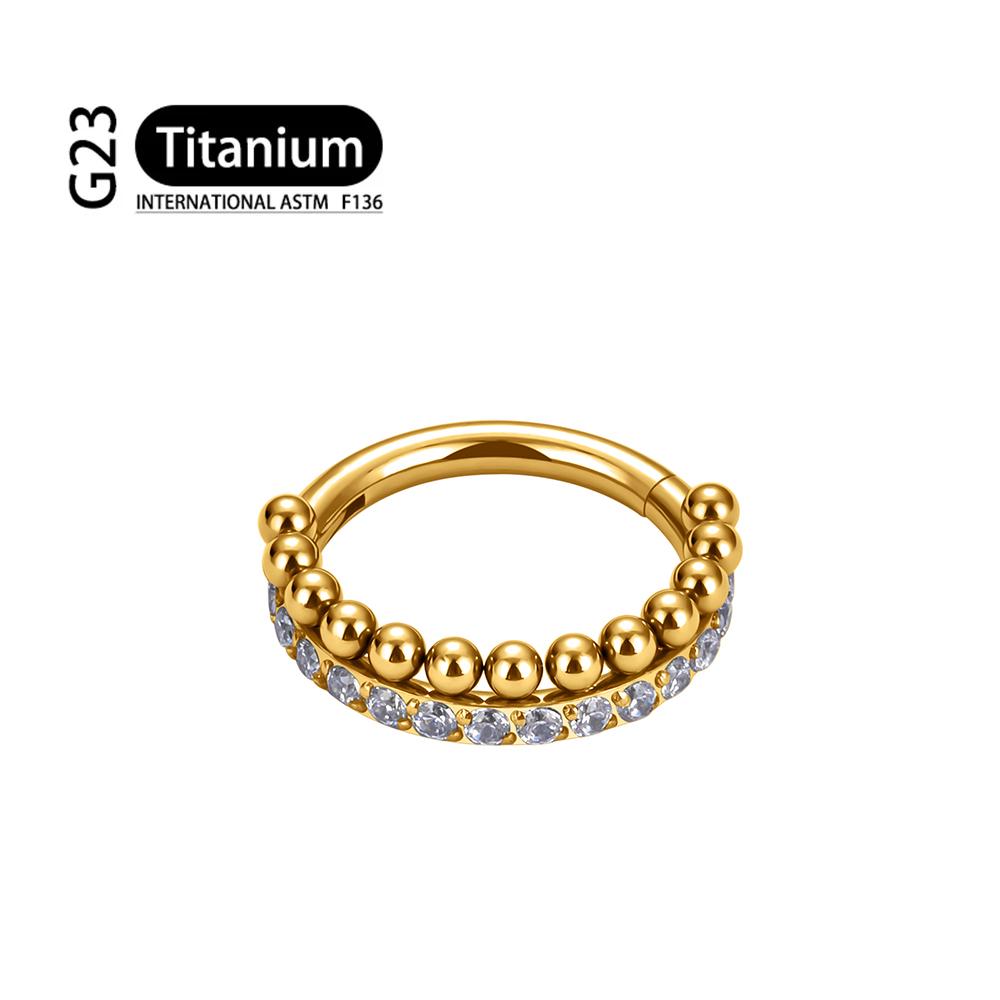 

G23 16G Титан CZ Ряд Конч Кольцо для носа Хуп для хряща Дейт Трагус Хеликс Мочка Серьга на шарнире Сегмент Кликер Пирсинг Циркон 1.2x8mm