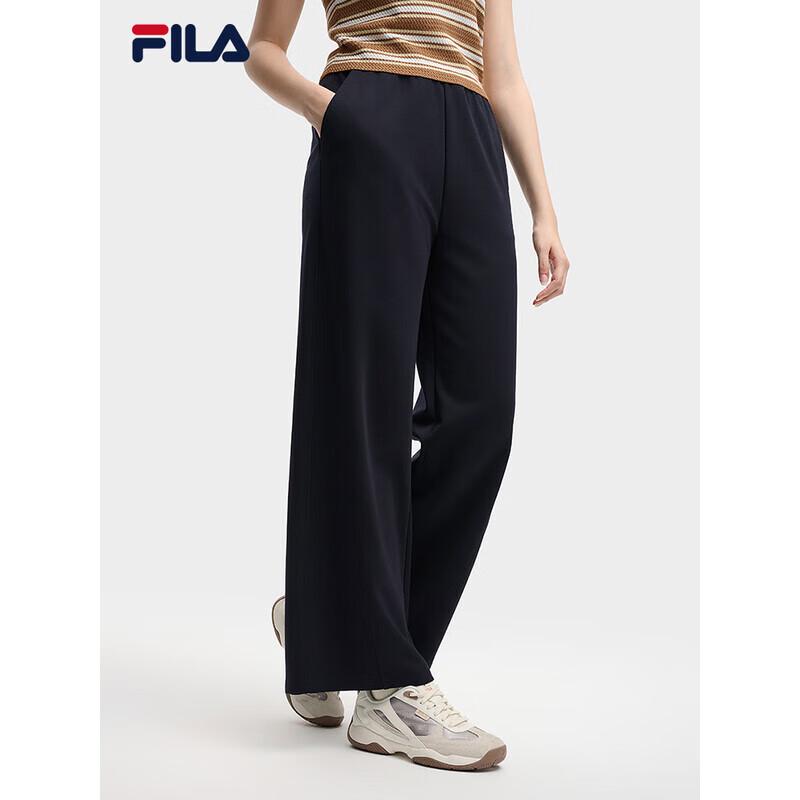 FILA Women s Knit Wide-Leg Pants L