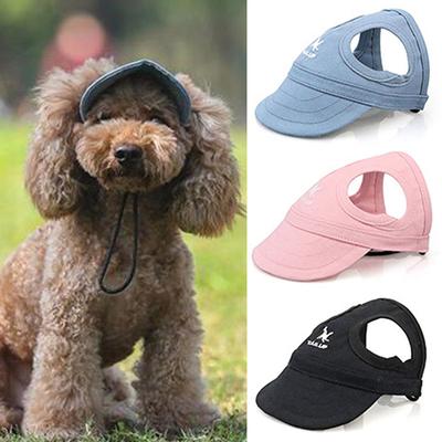 Čepice pro psy Small Puppy Pets Summer Pevná Oxford Čepice Krém na opalování Čepice Čepice Čivava Dog Baseball Čepice Venkovní doplňky