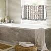 Window Mantle Arrow Geometric Printing Half Curtain Door Curtain Coffee Curtain Kitchen Sink Cabinet Dust Curtain