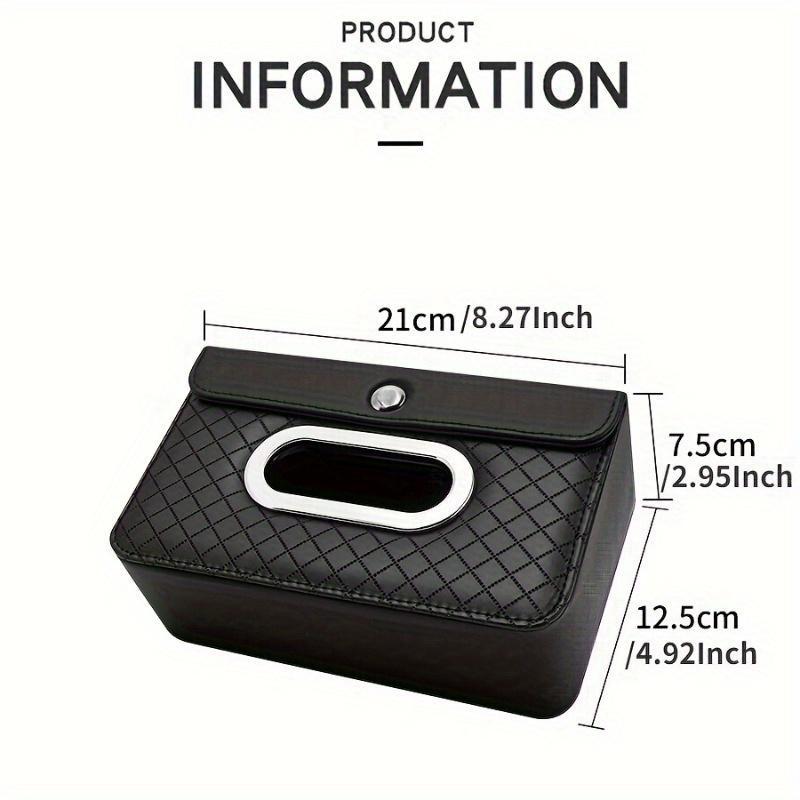 

Elegant Multifunctional Car Sun Visor Hanging Toilet Paper Drawer Car Sun Visor Organizer Easy To Access and Space Saving Design чёрный