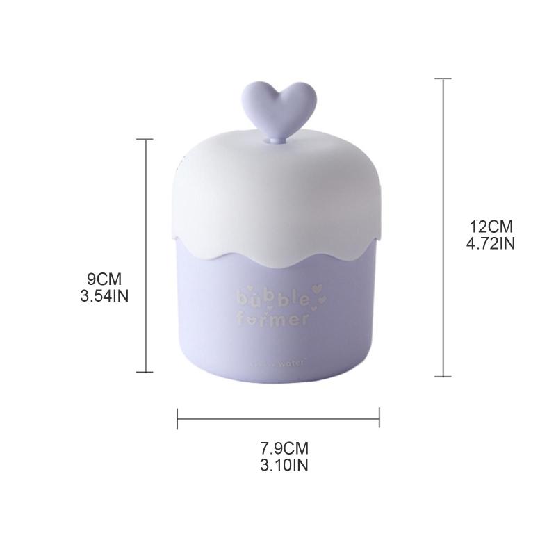 Bubble Former Cup Outdoor Traveling Face Clean Tool Bubble Make Cups