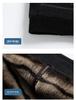 Plüsch-Chenille-Winterjacke für Herren für 50-Jährige - Lässiges warmes Oberteil für die Mitte des Lebens