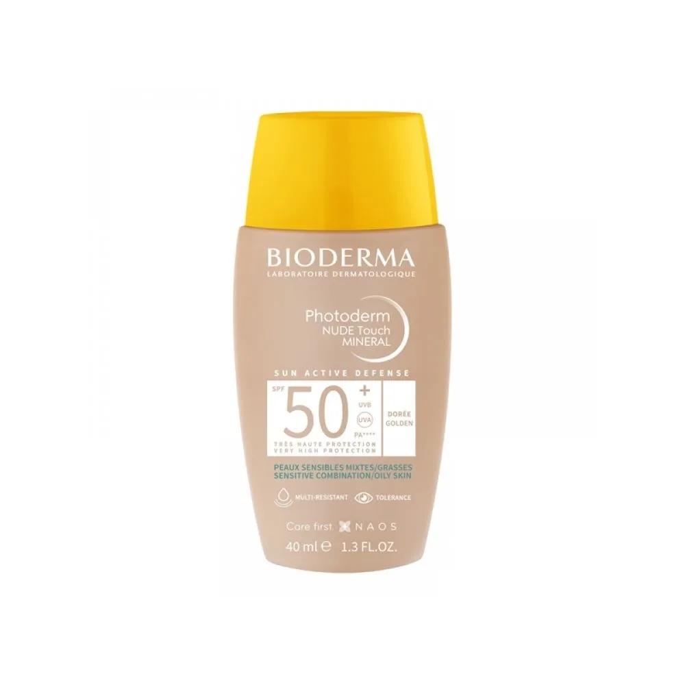 Bioderma Photoderm Nude Touch Mineral SPF50+ Gold Mineral 40ml
