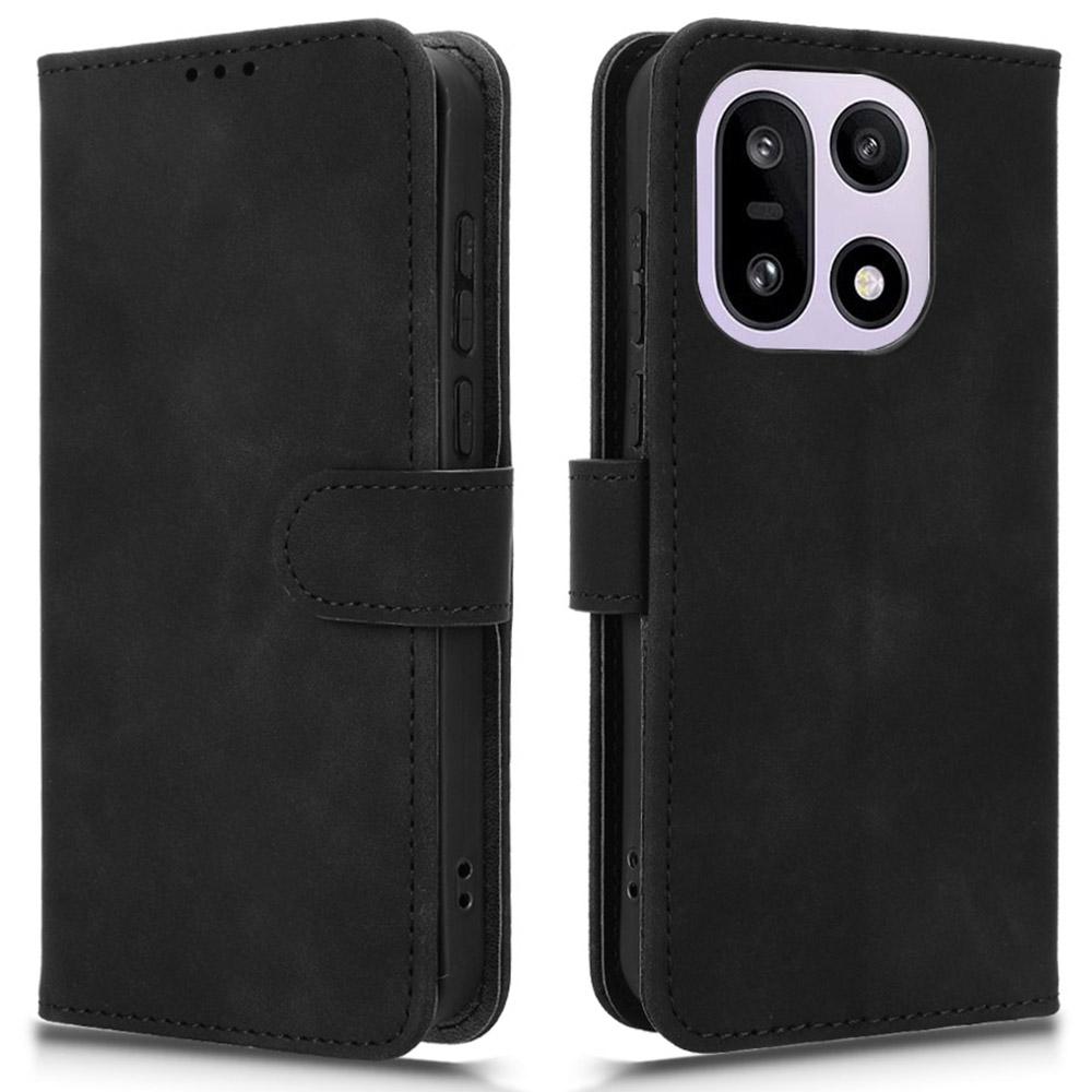 For OnePlus 15 5G Leather Case Skin Feel Anti Drop Wallet Flip Phone Cover