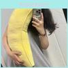Plush Banana Pillow Cushion For Dorm Bed Relaxation
