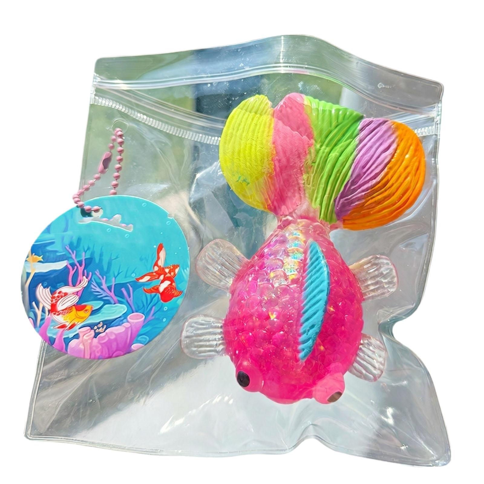 

Squishy Fish Squeeze Toy Soft Stress Relief Sensory Toy Slow Rising Material Durable and Reusable for Kids and Adults One Size