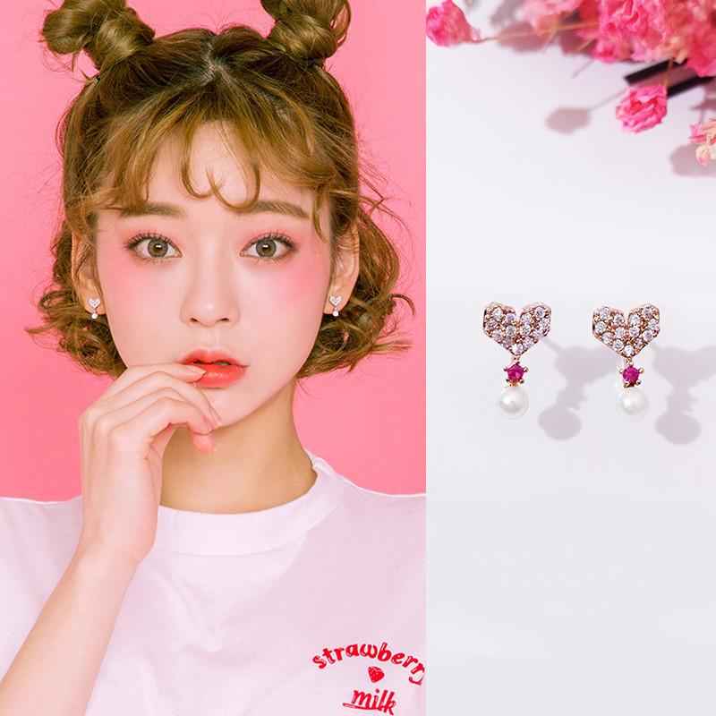 

Жемчужные серьги-гвоздики для женщин с круглым лицом, серьги-гвоздики для студенток в корейском стиле, простые, темпераментные, модные серьги-серьги