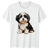 Cute Watercolor Havanese TShirt Dog Breed Art Birthday Gift For Him And Her
