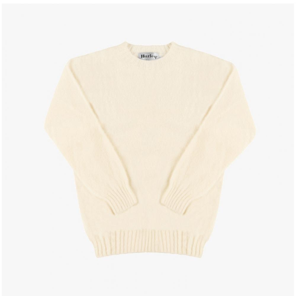 Halliove Scotland M3834 7 Shaggy Winter White Shaggy Dog Winter White Whole GarMent Men S Knit